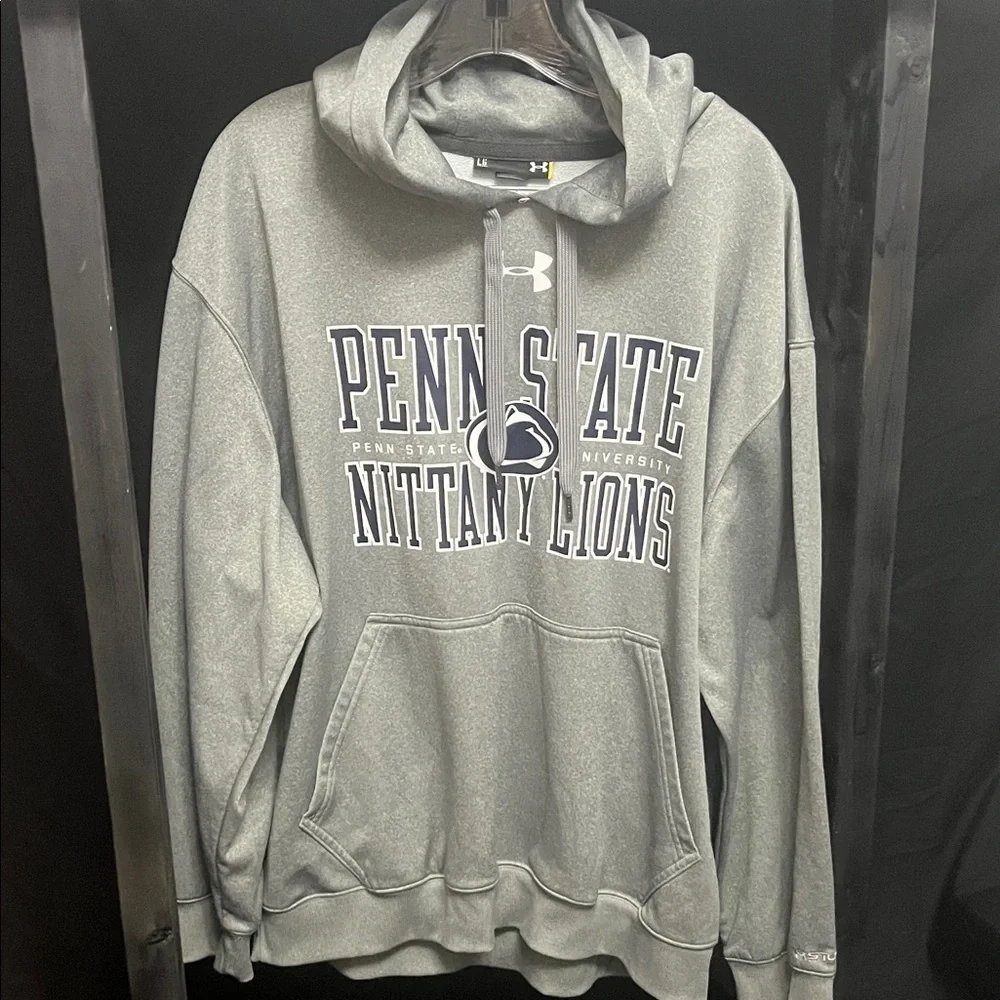 Under Armour Men’s Gray Penn State Hoodie